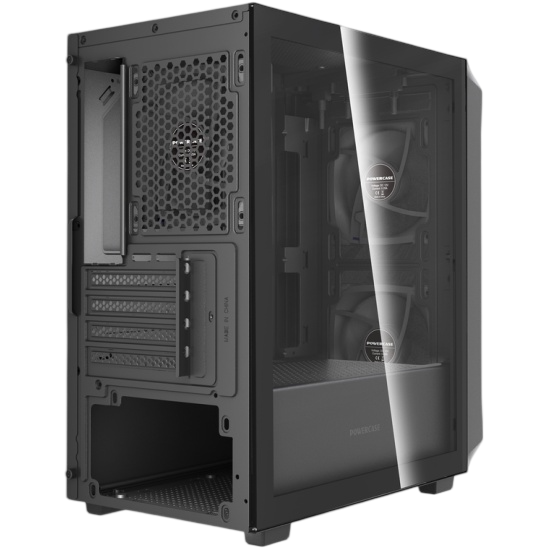 Компьютерный корпус Powercase Mistral SM06 TG ARGB Black (CMMSM06B-A3)
