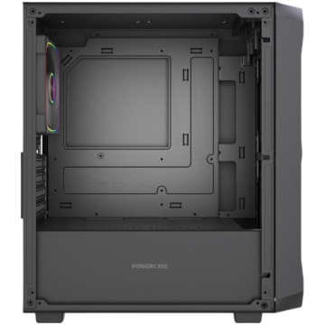 Компьютерный корпус Powercase Mistral SM06 TG ARGB Black (CMMSM06B-A3)