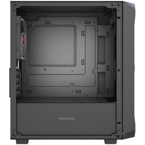 Компьютерный корпус Powercase Mistral SM06 TG ARGB Black (CMMSM06B-A3)
