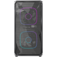 Компьютерный корпус Powercase Mistral SM06 TG ARGB Black (CMMSM06B-A3)