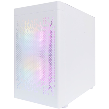Компьютерный корпус 1STPLAYER DK D3-B LED White (D3-B-WH-2F1P-W-1F1-W)