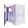 Компьютерный корпус 1STPLAYER DK D3-B LED White (D3-B-WH-2F1P-W-1F1-W)