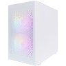 Компьютерный корпус 1STPLAYER DK D3-B LED White (D3-B-WH-2F1P-W-1F1-W)