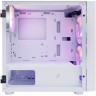 Компьютерный корпус 1STPLAYER DK D3-B LED White (D3-B-WH-2F1P-W-1F1-W)