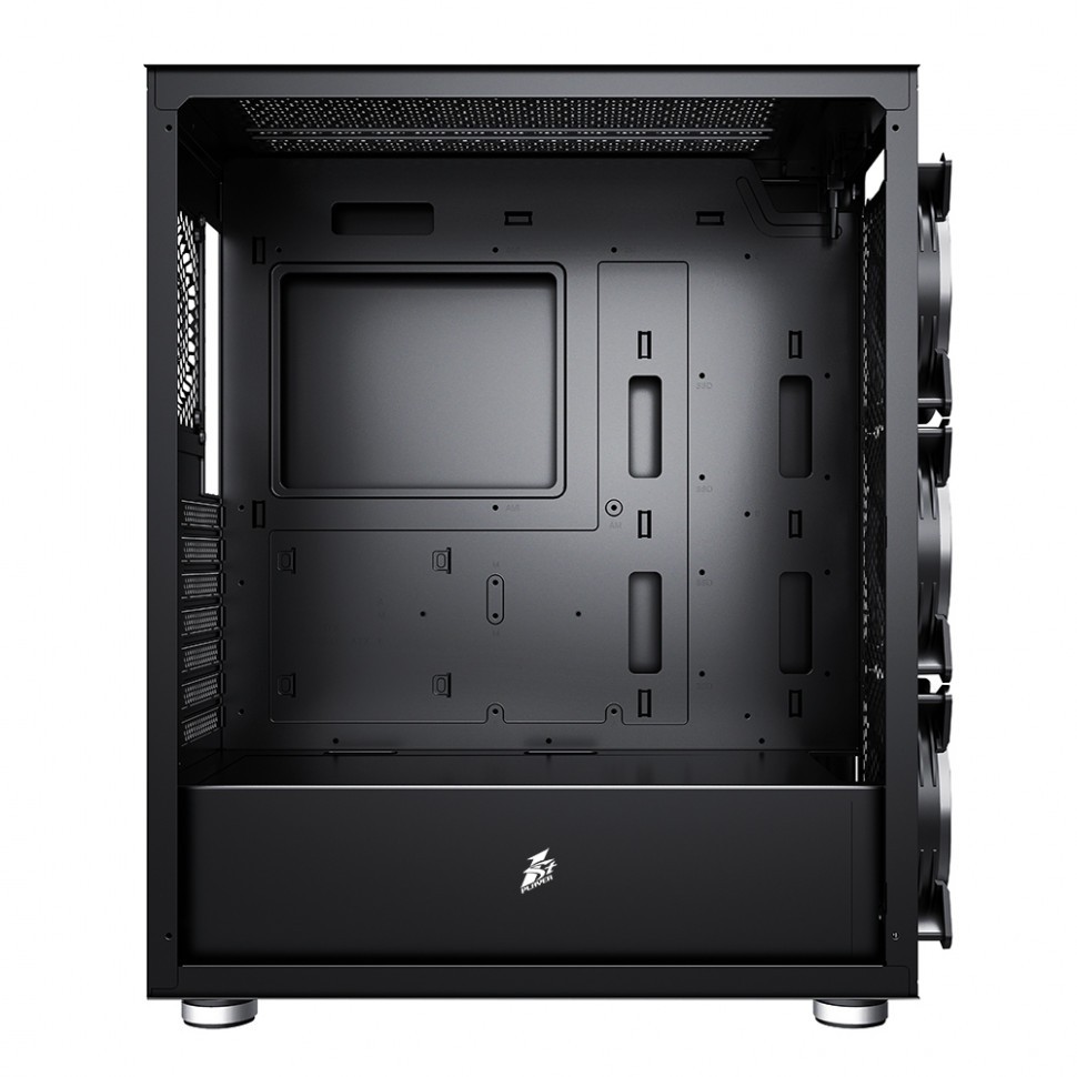 Компьютерный корпус 1STPLAYER DK DX Silver DX-SL-M1-PLUS