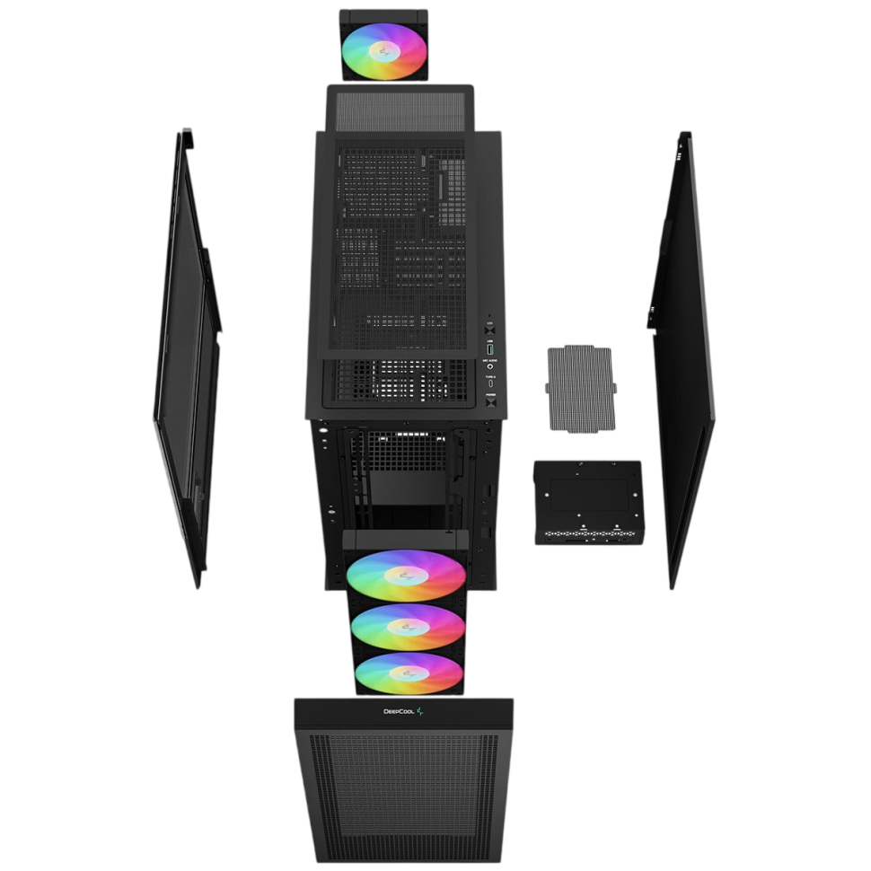 Компьютерный корпус Deepcool CH560 DIGITAL ARGB Black
