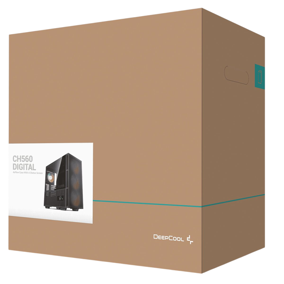 Компьютерный корпус Deepcool CH560 DIGITAL ARGB Black