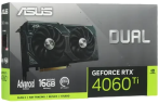 Видеокарта ASUS (DUAL-RTX4060TI-A16G) GeForce RTX 4060 TI 16GB D6 90YV0JH7-M0NA00