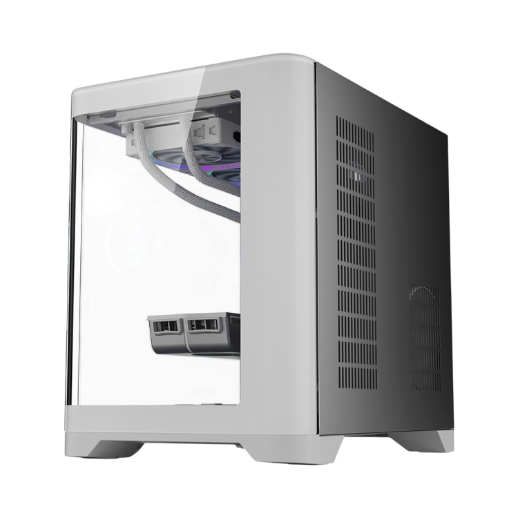 Компьютерный корпус 1STPLAYER UVIEW UV5 White (UV5-WH)
