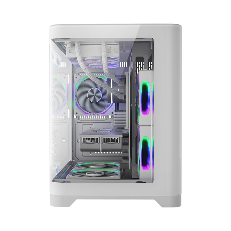 Компьютерный корпус 1STPLAYER UVIEW UV5 White (UV5-WH)