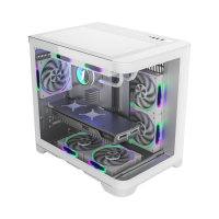 Компьютерный корпус 1STPLAYER UVIEW UV5 White (UV5-WH)