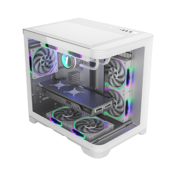 Компьютерный корпус 1STPLAYER UVIEW UV5 White (UV5-WH)