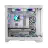 Компьютерный корпус 1STPLAYER UVIEW UV5 White (UV5-WH)
