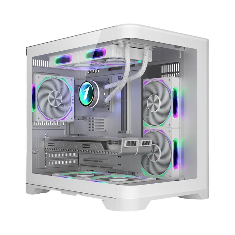 Компьютерный корпус 1STPLAYER UVIEW UV5 White (UV5-WH)