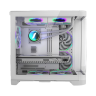 Компьютерный корпус 1STPLAYER UVIEW UV5 White (UV5-WH)