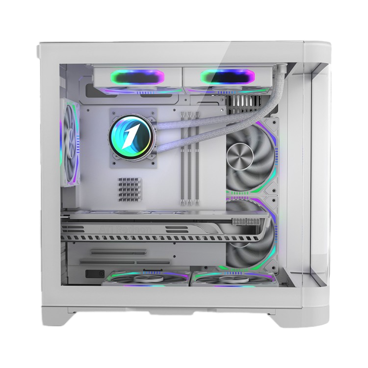 Компьютерный корпус 1STPLAYER UVIEW UV5 White (UV5-WH)