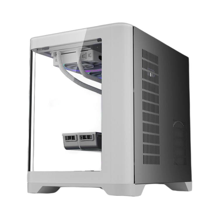 Компьютерный корпус 1STPLAYER UVIEW UV5 White (UV5-WH)