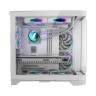 Компьютерный корпус 1STPLAYER UVIEW UV5 White (UV5-WH)