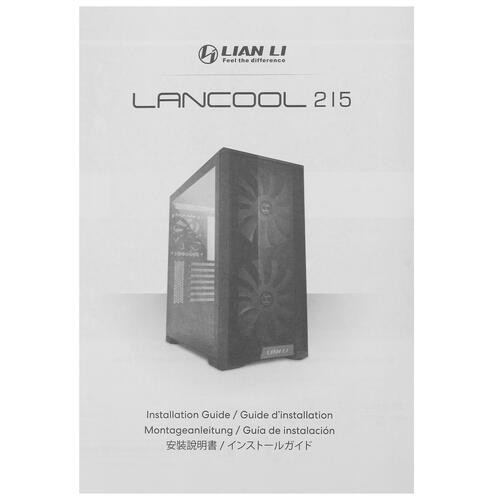 Компьютерный корпус Lian Li LANCOOL 215 TG White (G99.LAN215W.R0)
