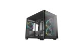 Компьютерный корпус Deepcool CG330U 3F TG aquarium ARGB Black