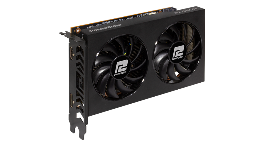 Видеокарта PowerColor (AXRX 6500XT 4GBD6-DH/OC) Radeon RX 6500 XT 4GB Fighter