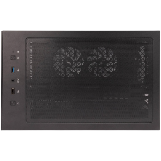 Компьютерный корпус 1STPLAYER MIKU Mi7-A ARGB Black (Mi7-A-BK-2FC7R-1FC7)