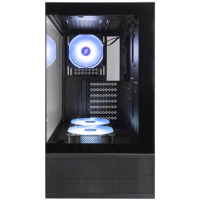 Компьютерный корпус 1STPLAYER MIKU Mi7-A ARGB Black (Mi7-A-BK-2FC7R-1FC7)