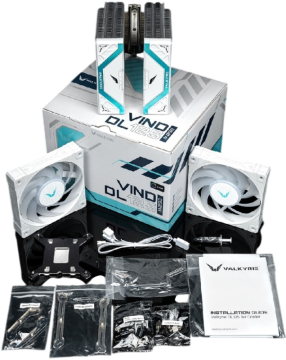 Кулер для процессора Valkyrie DL125 Vind ARGB White (HW NA125-W)