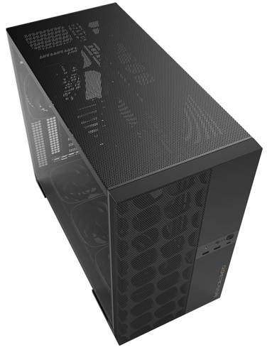 Компьютерный корпус Geometric Future Model 5 ARGB Vent Black with fans (1AM5VTBK01100)