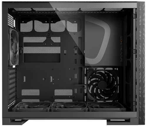 Компьютерный корпус Geometric Future Model 5 ARGB Vent Black with fans (1AM5VTBK01100)