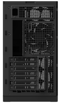 Компьютерный корпус Geometric Future Model 5 ARGB Vent Black with fans (1AM5VTBK01100)