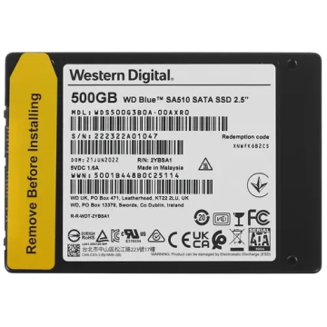 Твердотельный накопитель Western Digital 500 Gb Blue (WDS500G3B0A)