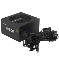 Блок питания Powercase 600W PB600 Black (PS-600B-DC)