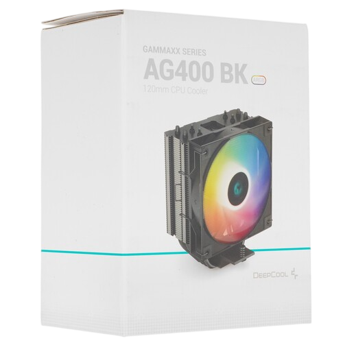 Кулер для процессора Deepcool GAMMAXX AG400 BK ARGB R-AG400-BKANMC-G-2