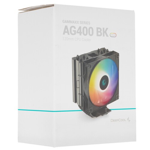 Кулер для процессора Deepcool GAMMAXX AG400 BK ARGB R-AG400-BKANMC-G-2