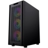Компьютерный корпус Powercase ALISIO X4B TG 4x Black CAXB-L4