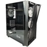 Компьютерный корпус Powercase ALISIO X4B TG 4x Black CAXB-L4