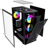 Компьютерный корпус Powercase ALISIO X4B TG 4x Black CAXB-L4