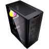 Компьютерный корпус Powercase ALISIO X4B TG 4x Black CAXB-L4
