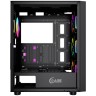 Компьютерный корпус Powercase ALISIO X4B TG 4x Black CAXB-L4