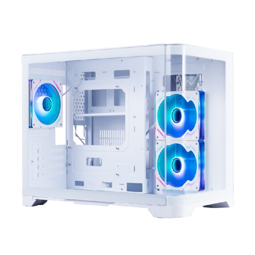 Компьютерный корпус 1STPLAYER UVIEW UV6 ARGB White (UV6-WH-2FC7R-W-1FC7-W)
