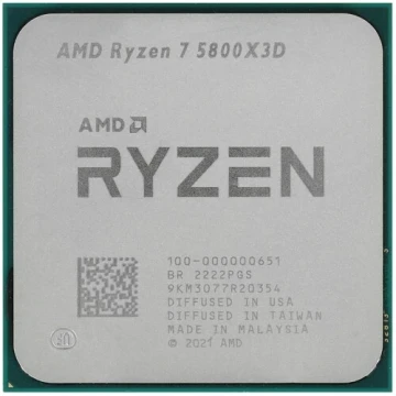 Процессор AMD Ryzen 7 5800X3D OEM 100-000000651
