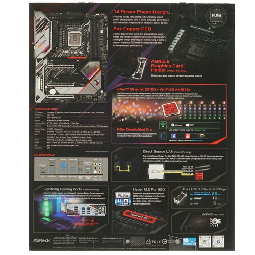 Материнская плата ASRock Z590 PG VELOCITA