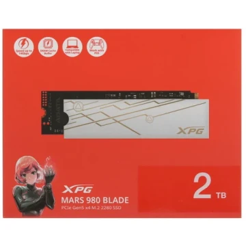 Твердотельный накопитель ADATA XPG 2000 Gb MARS 980 BLADE (SMAR-980B-2TCS)
