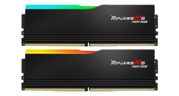 Оперативная память 64 Gb 6000 MHz G.Skill RIPJAWS M5 NEO RGB Black (F5-6000J3238G32GX2-RM5NRK)