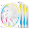 Комплект вентиляторов для корпуса Deepcool FL12 SE WH 3 IN 1 ARGB White BOX