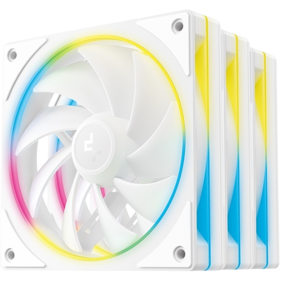 Комплект вентиляторов для корпуса Deepcool FL12 SE WH 3 IN 1 ARGB White BOX