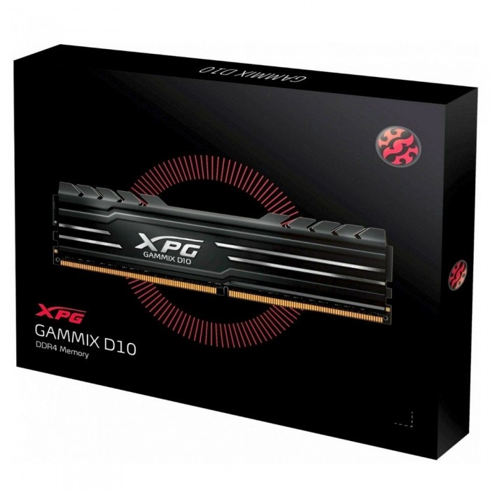 Оперативная память 16 Gb 3200 MHz ADATA XPG GAMMIX D10 Black (AX4U32008G16A-DB10)