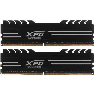 Оперативная память 16 Gb 3200 MHz ADATA XPG GAMMIX D10 Black (AX4U32008G16A-DB10)