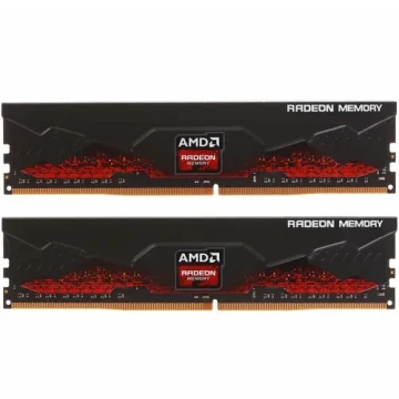 Оперативная память 8 Gb 3200 MHz AMD R9 GAMERS SERIES Black (R9S48G3206U1K)